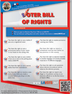 Materials — Voter Bill of Rights