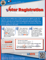 Materials — Voter Registration
